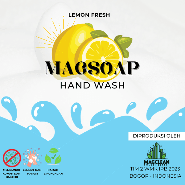 photo Magsoap Hand Wash Lemon Fresh 