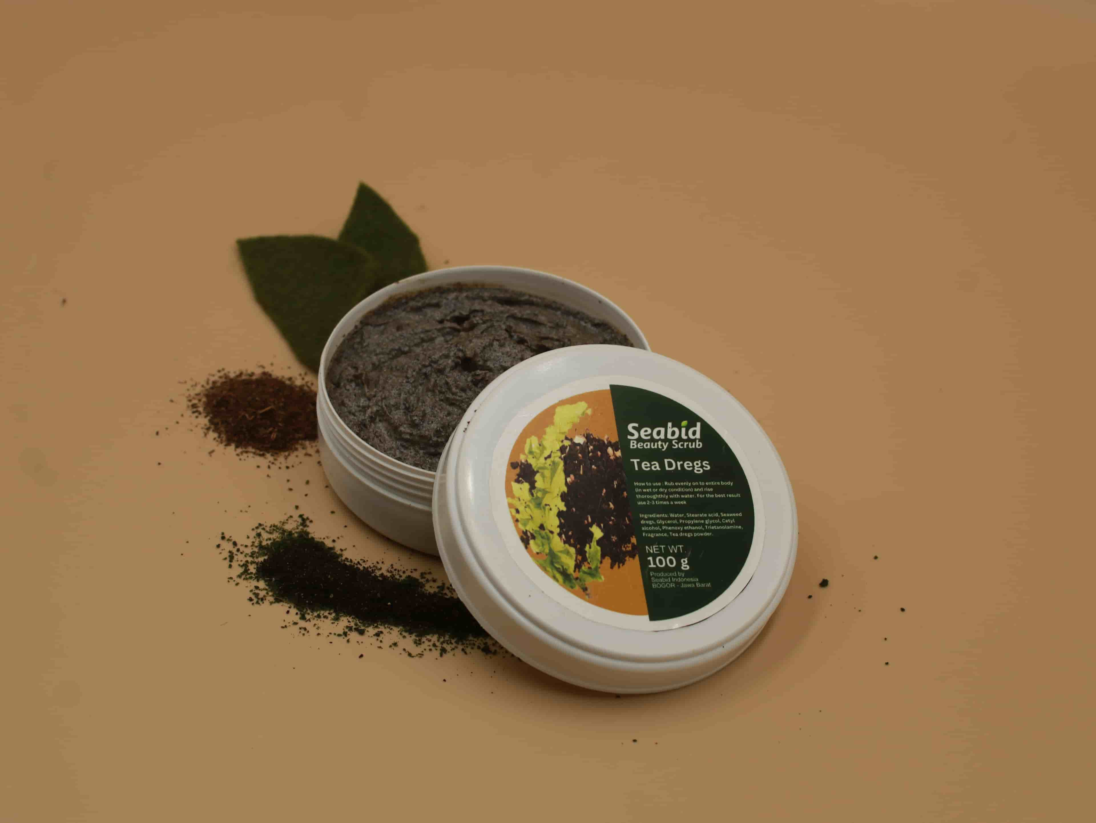 photo Body Scrub Tea Dreg Seabid Beauty