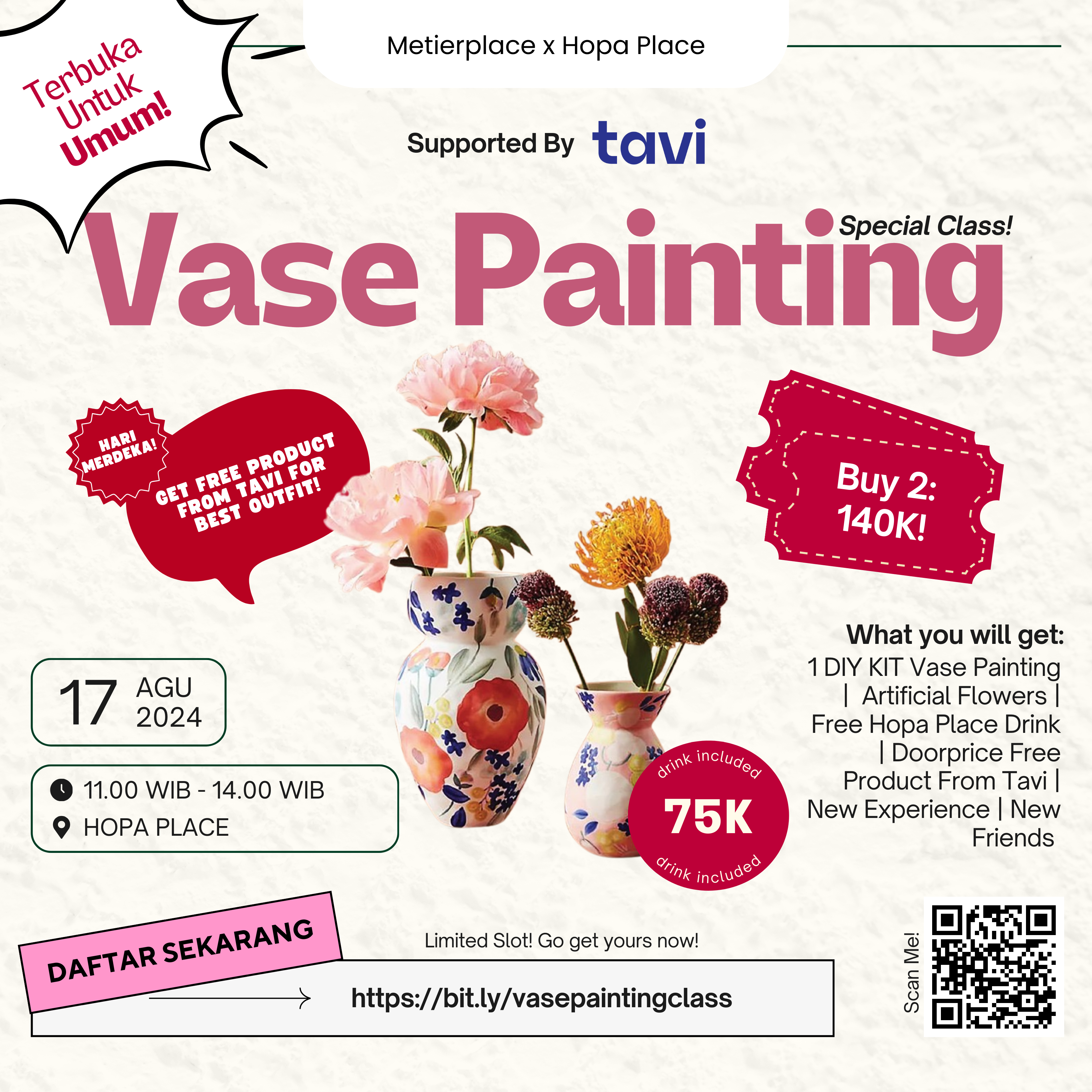 photo Vase Painting Class