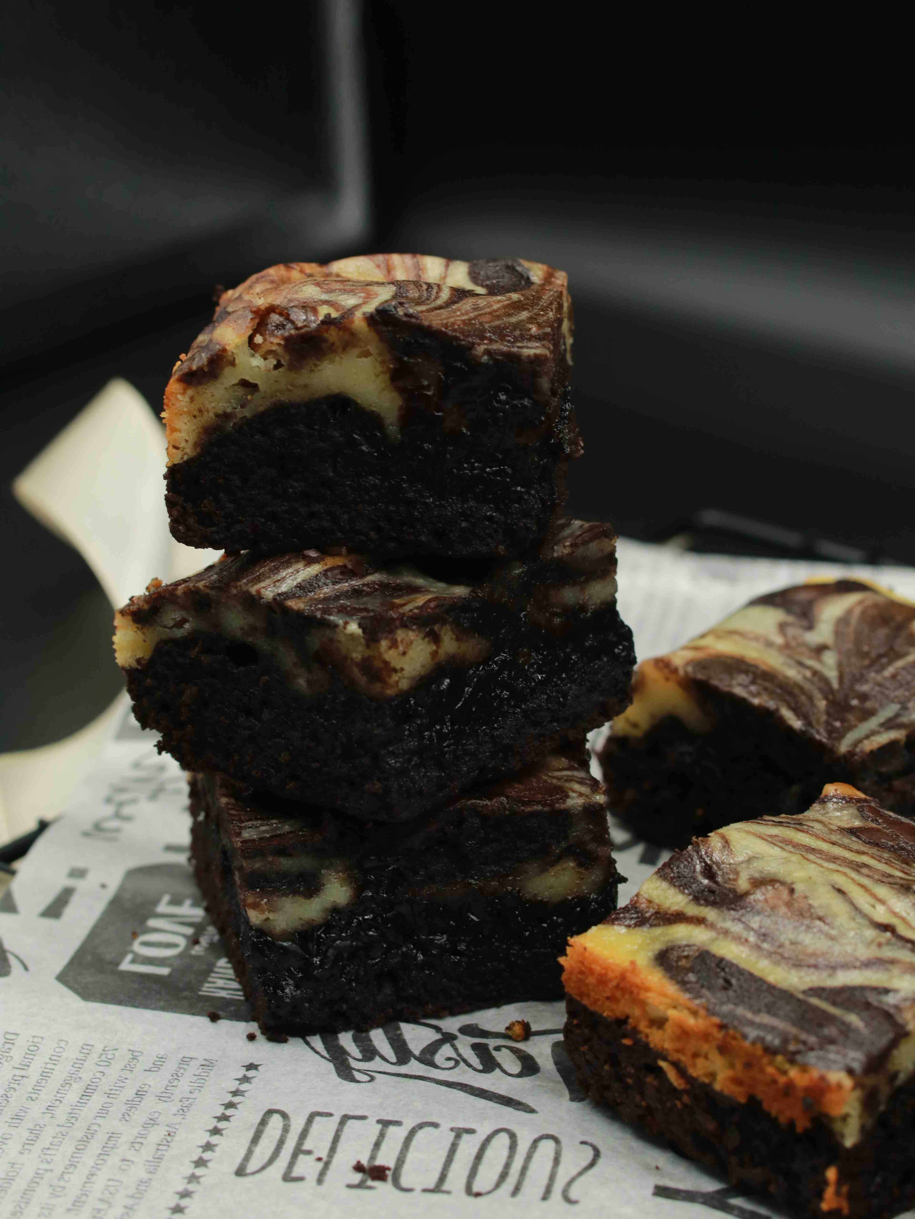 photo Cheese Fudgy Brownies 