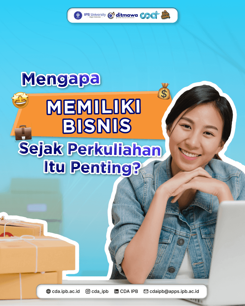 Cover of MENGAPA MEMILIKI BISNIS SEJAK PERKULIAHAN ITU PENTING?